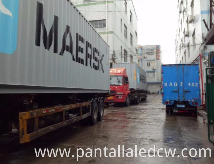 Led Wall Loading container